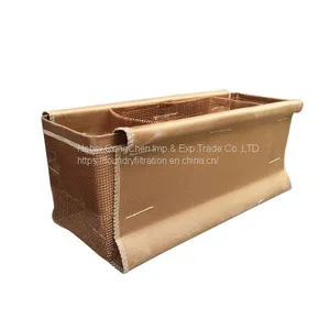 Aluminium Casting Fiberglass Filtration Filter Pouch/Bag thumbnail-1
