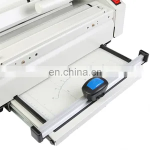 Manual Automatic Hot Glue Book Automatic Perfect Binder Wireless Glue Binding Machine thumbnail-4