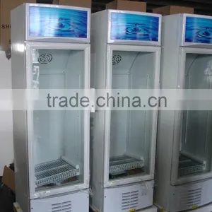 Vertical Showcase Refrigerator Milk Refrigerator Energy Drink Cooler thumbnail-1