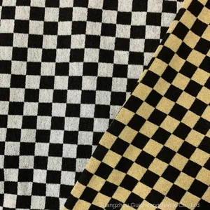 Guichuang Textile Spot Wholesale Knitted Polyester Towel Fabric Jacquard Fabric thumbnail-3