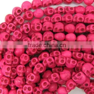 Various Colors Skull Turquoise Beads Jewellery Findings Charms Cheap Price thumbnail-5
