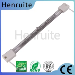 1500w Industrial Quartz Lamp Infrared Halogen Heater Quartz Heating Element for the Quartz Flash Cure Dryer thumbnail-3