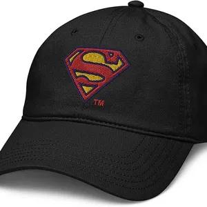 Superman Classic Chest Logo Adjustable Baseball Cap Hat thumbnail-1