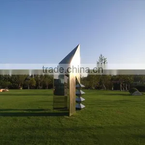 Stainless Steel Garden Metal Polished Sculpture thumbnail-1