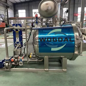 Automatic Pressure Electric/Steam Small Retort Autoclave Machine Pilot Retort Sterilizer for Small Food Factory thumbnail-3