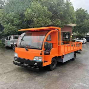 Resist the Rat Race: High-quality Electric Flatbed Trucks, Electric Trucks for Material Transportation in Factories and Stockpiling in Warehouses, Battery-powered Forklifts thumbnail-5