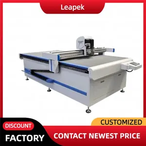 CNC Oscillating Knife Cutting Machine Shoebox Orange Carton Packaging Box Sample Cutting Equipment Paper Making Machinery thumbnail-3