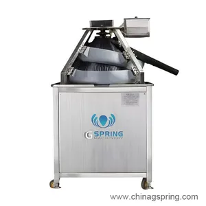 Industrial Automatic Dough Rounder Machine for Panko Bread Crumbs Production Line thumbnail-3