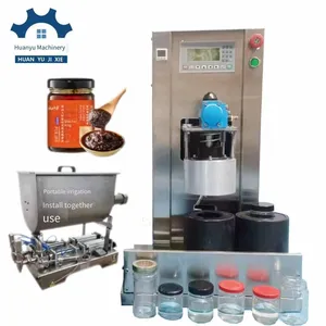 Universal Tinplate Vacuum Capping Machine, Glass Bottle Vacuum Sealing Equipment, Supplied by Manufacturer, Customization Supported With Samples thumbnail-1