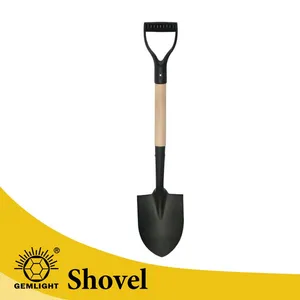 Ghana Gemlight Customized Color Fiberglass D Handle Farming Shovel thumbnail-4