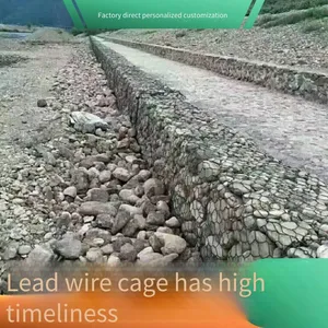 Lianqi Network Industry Slope and Embankment Toe Protection Gabion Cage, Wire Diameter 2.5, Mesh Size 80*100 thumbnail-1