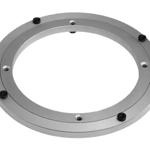 Round Furniture Swivel Plate Low Profile Lazy Susan Turntable Plate Silent Rotating Ring thumbnail-1