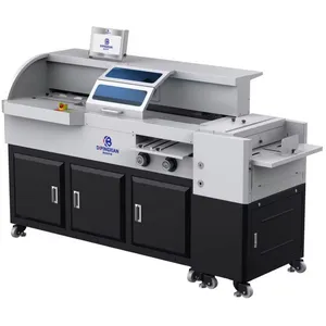 Shanghai Xiangbao Horizon XB-AR1000H V2.0 Flagship Version Automatic Glue Binding Machine thumbnail-1