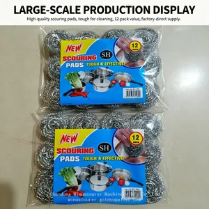 Stackable Space-Saving Steel Scourer Convenient for Retail Display and Warehouse Storage thumbnail-3