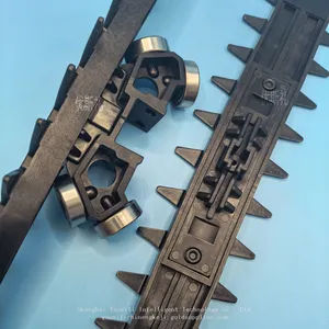 1873 High-Speed Screw Machine Special Chain，Sawtooth Four-Leg Bearing Spiral Machine Chain Plate，Turning Steel Base Chain Plate thumbnail-4