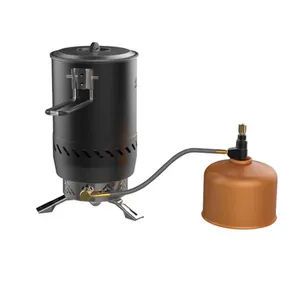Outdoor Portable Camp Stove Windproof Stove for Camp Gas Infrared Stove for Camping Stove Cookware C08II-FIS136 thumbnail-1