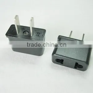 CE ROHS Approved ABS Material US Japan China Taiwan Type A to EU US Type C Plug Travel Adapter Converter thumbnail-1