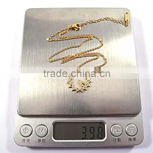 Christmas Accessories Jewelry Rhinestone Tassel Necklace Gold thumbnail-6