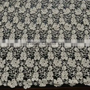 Water Soluble Lace Fabric Cotton Full Lace Embroidery Lace for Accessories thumbnail-4