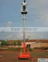 Single Ladder Anti-rotating Hydraulic Telescopic Cylinder Lifts thumbnail-1