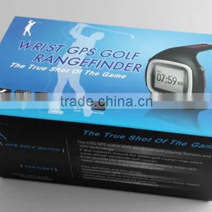 2016 Hot GPS Smart Watch Golf Navigation Watch With 30,000 World Courses, Black/Red thumbnail-6