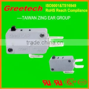 ZING EAR Quick Connect Terminals Coin Micro Switch (UL/CUL/ENEC/RoHS/Reach Approval) thumbnail-2