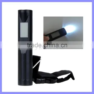 30 x 17mm Big Size LCD Screen 2 in One Fishing Or Travel LED Torch Luggage Scale thumbnail-1