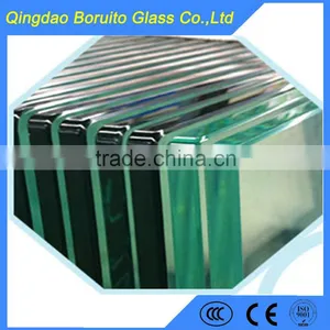 12mm Soild Flat Tempered Glass for Building thumbnail-1