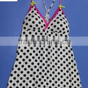 Hot Sexy Black Dot Lace Decorated Lady Babydools Lingerie thumbnail-1