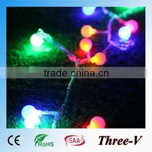 Cherry Bulb String LED Xmas Lights Holiday Party Hotel Home Corridor Window Tree Decoration LED String Light 5M/10M 220V/110V thumbnail-1