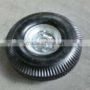 Garden Cart Rubber Wheel 4.10/3.50-4 Rubber Tire 3.50-4 thumbnail-4