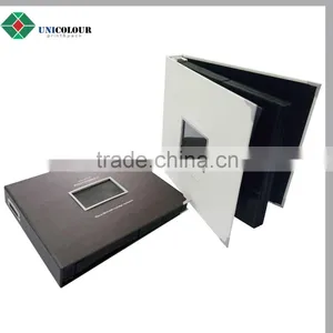 Custom Luxury Embossed Leather Cover Photo Album With PVC Insert thumbnail-1