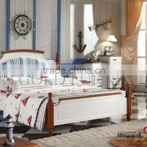 Pictures of Modern Wooden Beds Set for Apartment Furniture(SZ-BT002) thumbnail-6