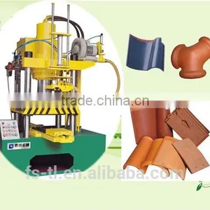 With Working Table Hydraulic Tile Press/clay Press Machine for Tile and Brick thumbnail-1
