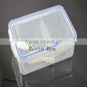 BPA Free Microwave Plastic Bento Lunch Box for Kids and Adults thumbnail-1