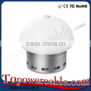 30W 6A USB Charging Port With Touch-Sensitive Control Push Button LED Desk Lamp thumbnail-3