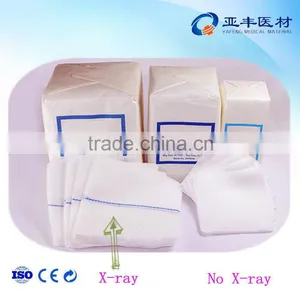 X-ray Detectable Absorbent Gauze Swabs, White, Soft thumbnail-1