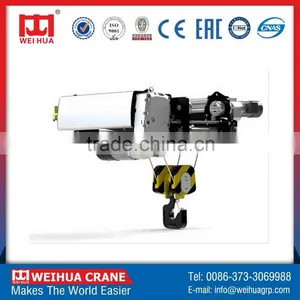 WH Type European Standard Wire Rope Mini Electric Hoist 10 Ton thumbnail-1