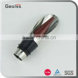 Promotional Bar Tools Wood Decorated Metal Wine Bottle Stopper thumbnail-4