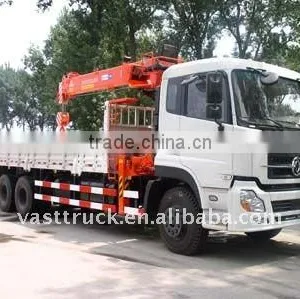 Dongfeng Tianlong 6*4 Truck Mounted Crane Factory Directly Sales thumbnail-1