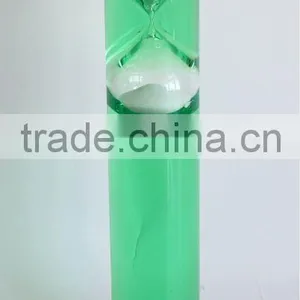 Green Liquid Water Sand Timer Hourglass,water Hourglass thumbnail-1