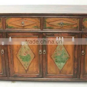 Four Drawer Four Door Cabinet thumbnail-1
