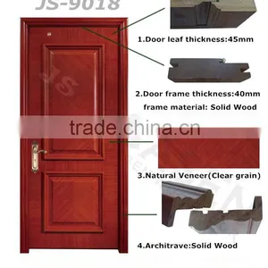 China Teak 100% Solid Wood Door thumbnail-2