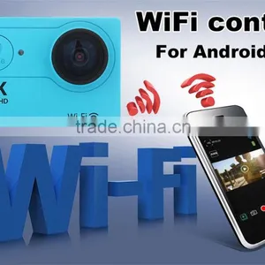 HD 4K Video 170degrees Wide Angle Sports Action Camera 2-inch Screen4K 25fps/ 2.7K 30fps/ 1080P 60fps Wifi Sport Cam thumbnail-5