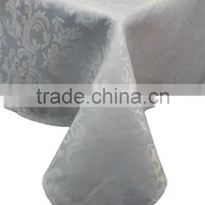 100% Polyester Cheap Jacquard Tablecloth thumbnail-3