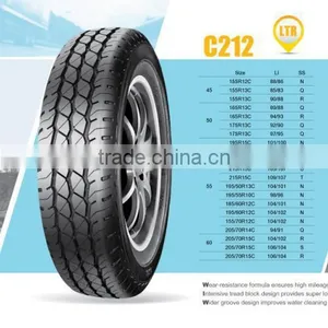 High Performance Durun Light Truck Tire 155R13C-8PR Pattern C212 thumbnail-1