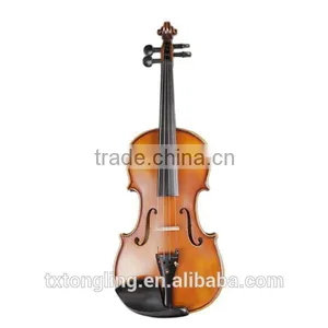 Grade Matt Violin Yellow Flamed Violin for Student Grading TL003-2B thumbnail-2