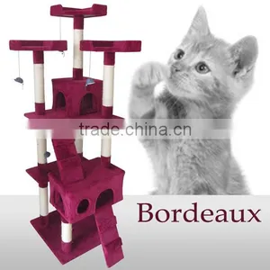 Corrugated Cardboard Cat Tree Scratcher thumbnail-4