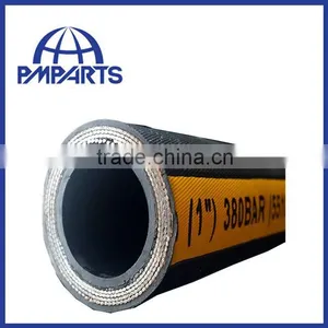 Large Diameter Wire Braid Hydraulic Rubber Hose thumbnail-1