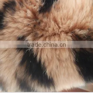 Leopard-print Rabbit Skin Plate thumbnail-3